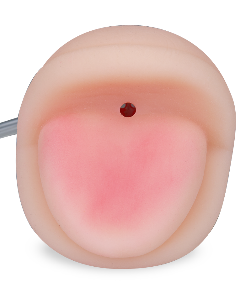 Blowjob-Masturbator mit Handpumpe