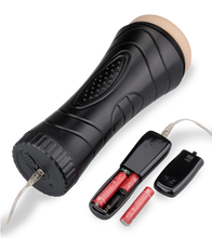 Laden Sie das Bild in den Galerie-Viewer, Blowjob-Masturbator mit Vibration