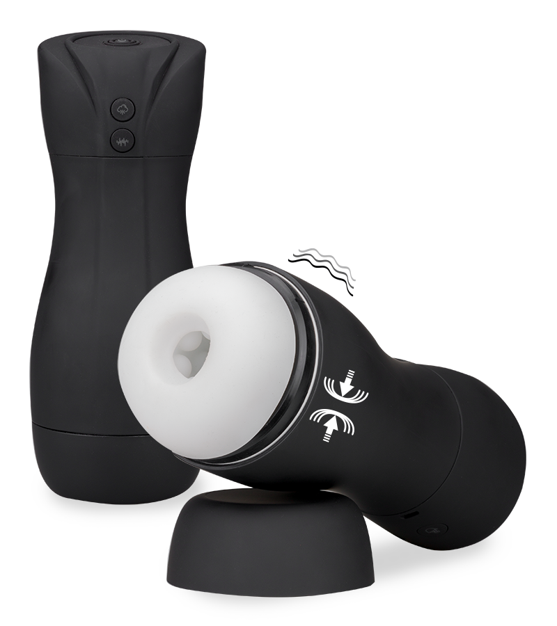 Blowjob-Masturbator mit Vibration Colonel