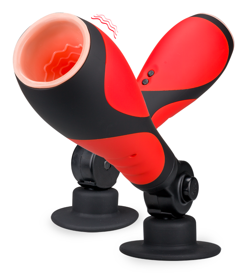 Blowjob-Masturbator mit Vibrationsfunktion