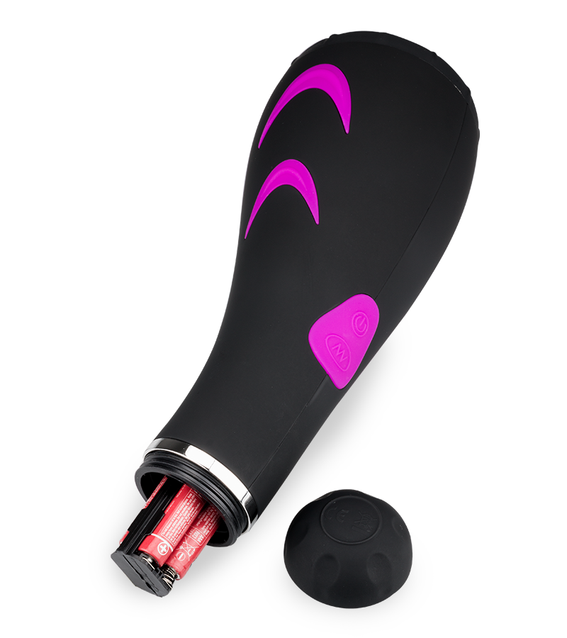 Blowjob-Profi-Masturbator mit Vibration und Saugfuß