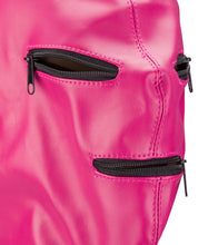 Laden Sie das Bild in den Galerie-Viewer, Bondage-Haube mit Reißverschlüssen an Augen und Mund