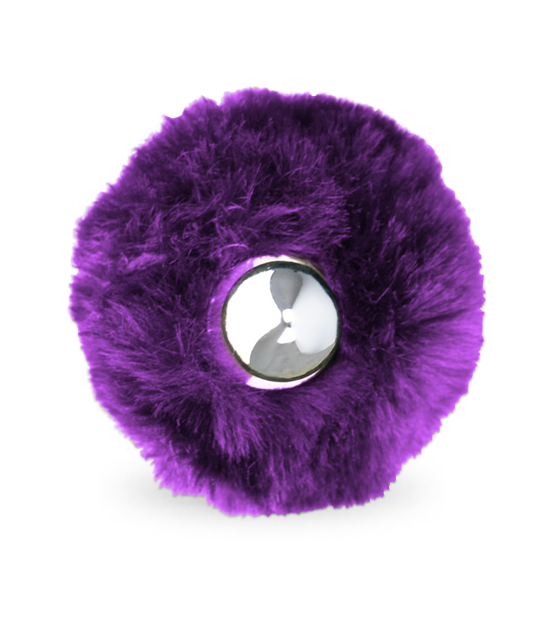 Bunny Tail Rosebud-Analplug