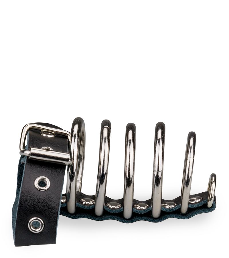 Cockring-Peniskäfig aus Metall