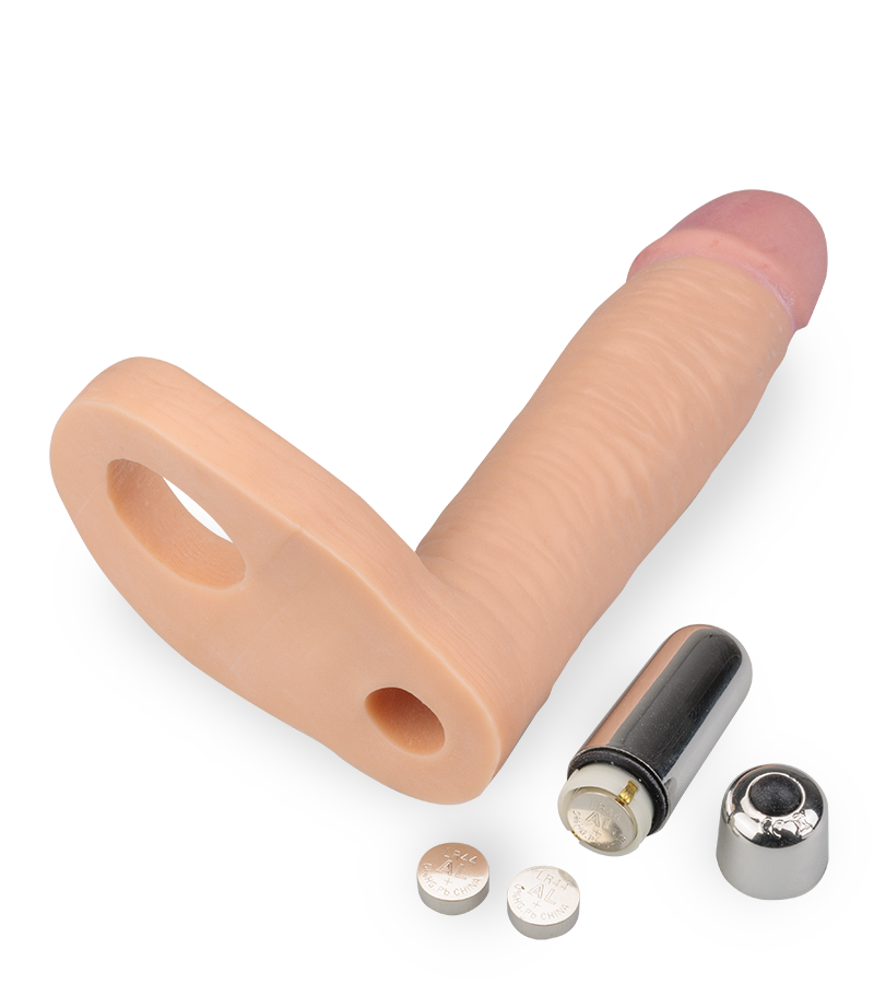 Dildo-Vibrator für Doppelpenetration
