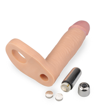 Laden Sie das Bild in den Galerie-Viewer, Dildo-Vibrator für Doppelpenetration