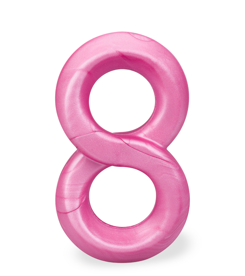 Doppel-Cockring aus medizinischem Silikon Julo