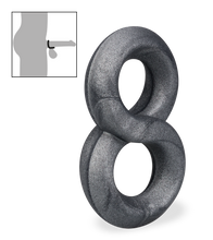 Laden Sie das Bild in den Galerie-Viewer, Doppel-Cockring aus medizinischem Silikon Julo