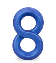 Laden Sie das Bild in den Galerie-Viewer, Doppel-Cockring aus medizinischem Silikon Julo