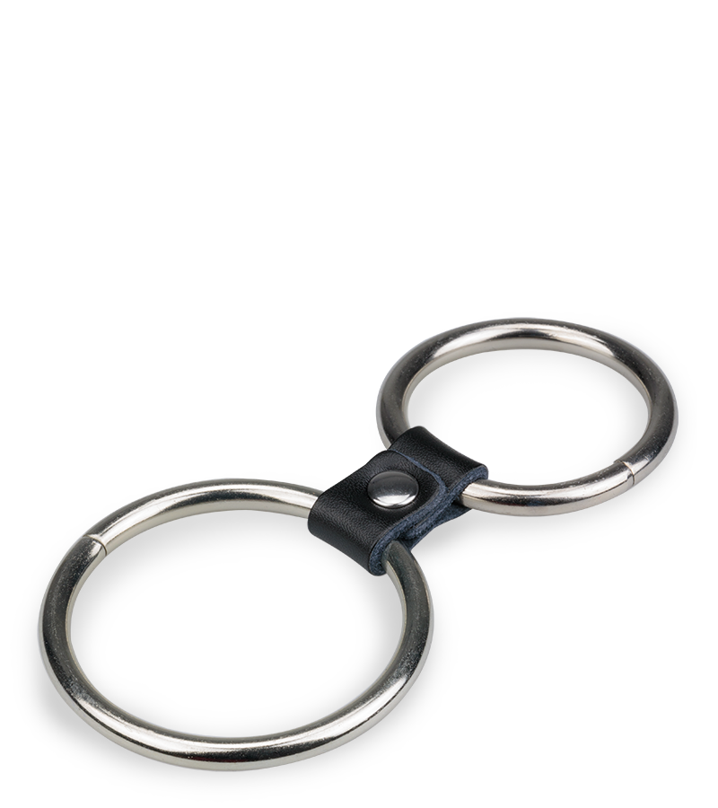 Doppel-Cockring aus Metall