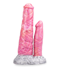 Laden Sie das Bild in den Galerie-Viewer, Doppeldildo mit Saugnapf Zentaur