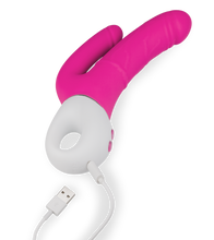 Laden Sie das Bild in den Galerie-Viewer, Doppeldildo mit Vibration Jakiro
