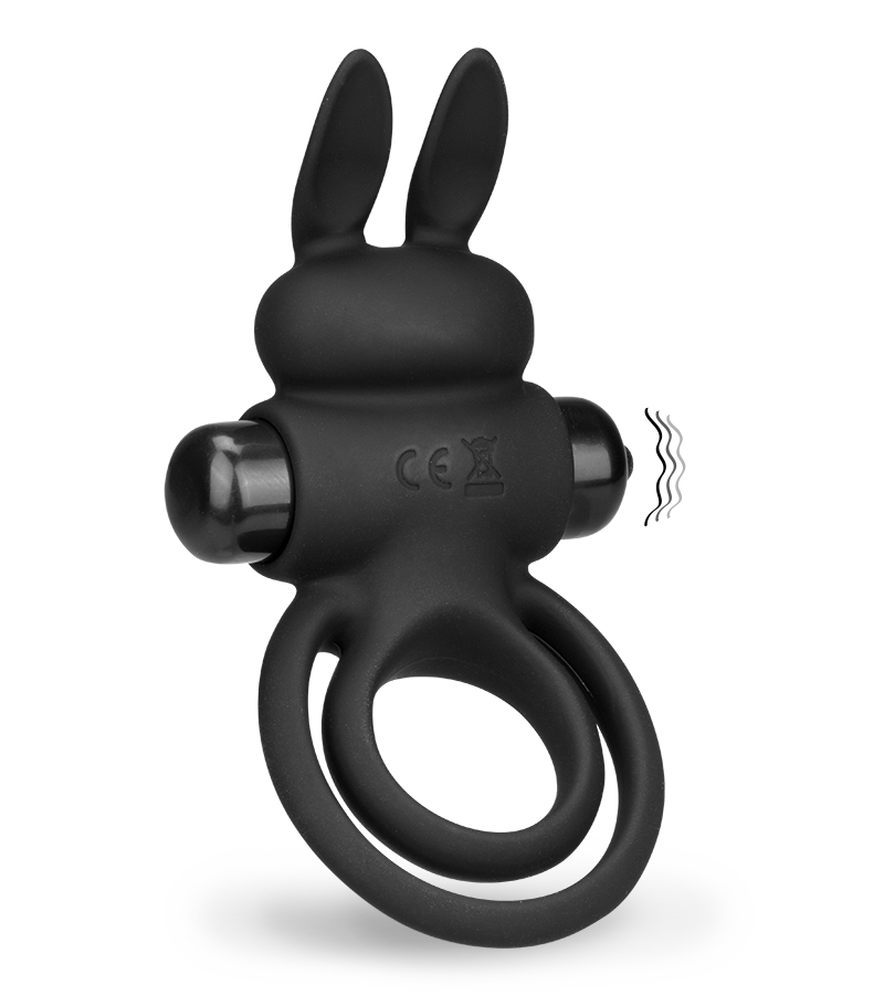 Doppelter Cockring mit Vibration 10 Modi