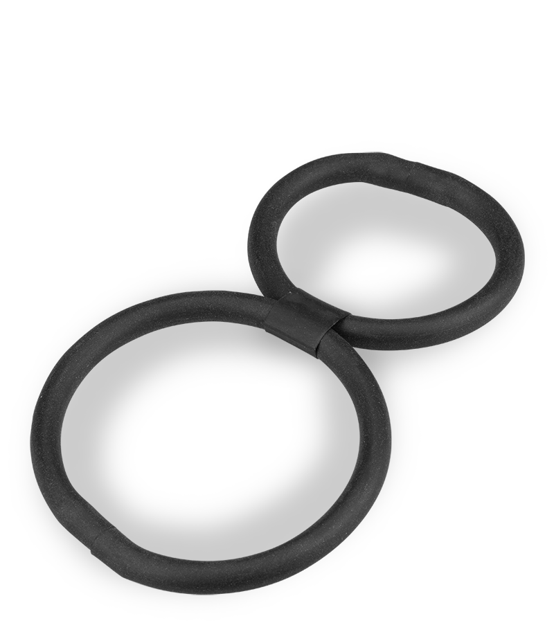 Doppelter Silikon-Penisring