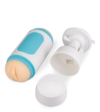 Laden Sie das Bild in den Galerie-Viewer, Double-Hole-Masturbator mit Saugfuß Sometimes