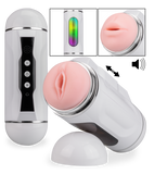 Double-Hole-Masturbator mit Stoßfunktion Party