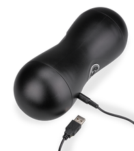 Laden Sie das Bild in den Galerie-Viewer, Double-Hole-Masturbator mit Vibration und Audiofunktion Juice