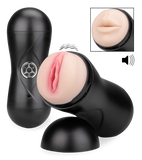Double-Hole-Masturbator mit Vibration und Audiofunktion Juice