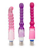 Dreierpack Analplugs für Fickmaschine