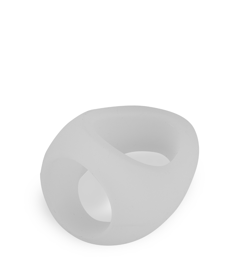 Dreifach-Cockring aus medizinischem Silikon Frezy