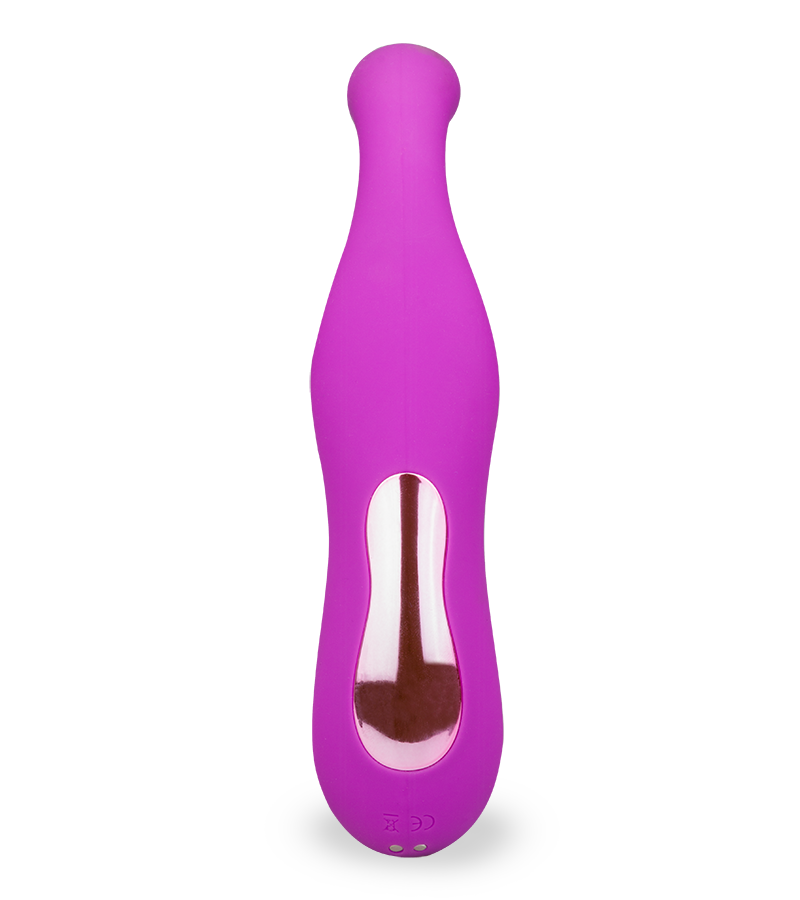 Druckwellenstimulator mit Innendildo Diva