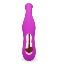 Laden Sie das Bild in den Galerie-Viewer, Druckwellenstimulator mit Innendildo Diva