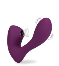 Laden Sie das Bild in den Galerie-Viewer, Druckwellenstimulator mit Innendildo Fame