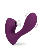 Druckwellenstimulator mit Innendildo Fame