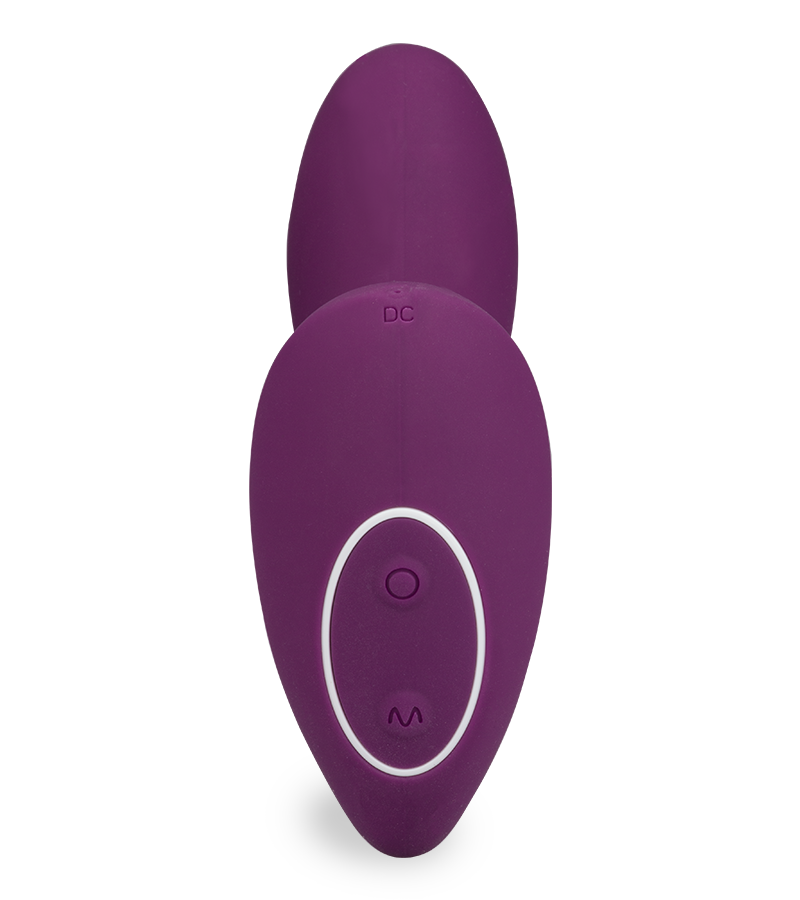 Druckwellenstimulator mit Innendildo Fame