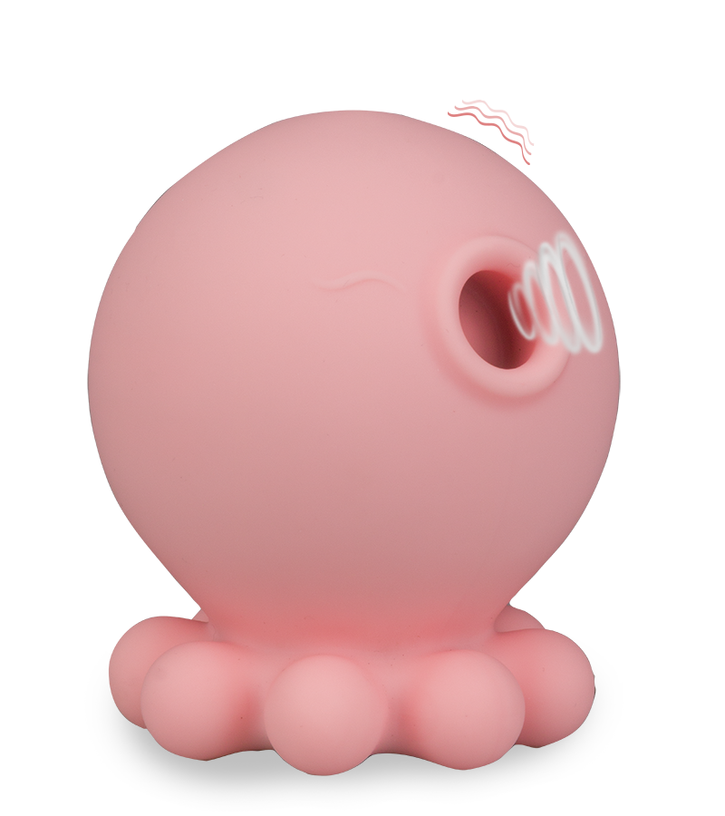 Druckwellenstimulator mit Vibration Poulpi