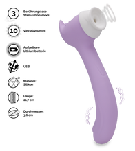 Laden Sie das Bild in den Galerie-Viewer, Druckwellenstimulator und G-Punkt-Vibrator Fox