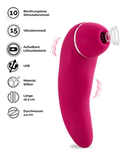 Laden Sie das Bild in den Galerie-Viewer, Druckwellenvibrator Vibee-Girl