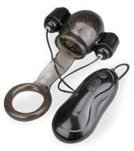 Laden Sie das Bild in den Galerie-Viewer, Eichelvibrator mit Cockring Lio