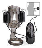 Eichelvibrator mit Cockring Tio