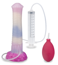 Laden Sie das Bild in den Galerie-Viewer, Fantasy-Spritzdildo mit Saugnapf Sleipnir
