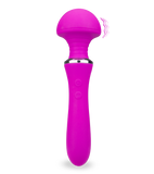 Fantasy-Wand-Vibrator mit breitem Massagekopf 12 Modi