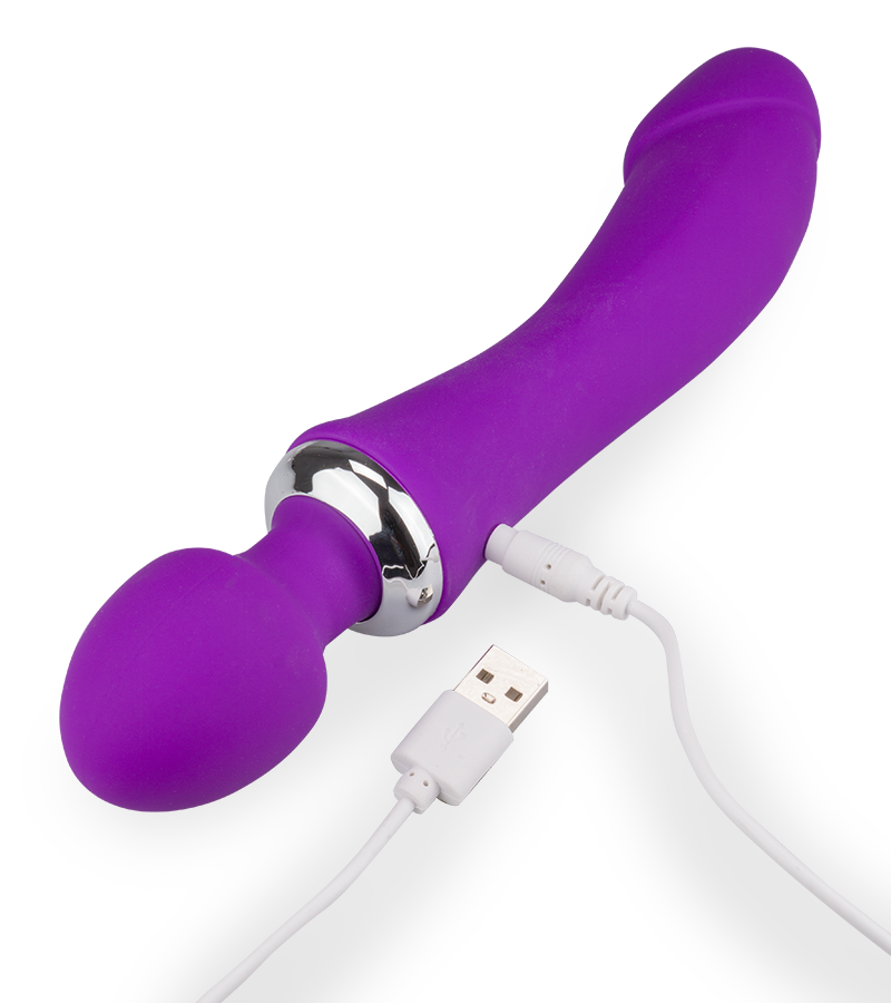 Fantasy Wand Vibrator mit Heizung Treat