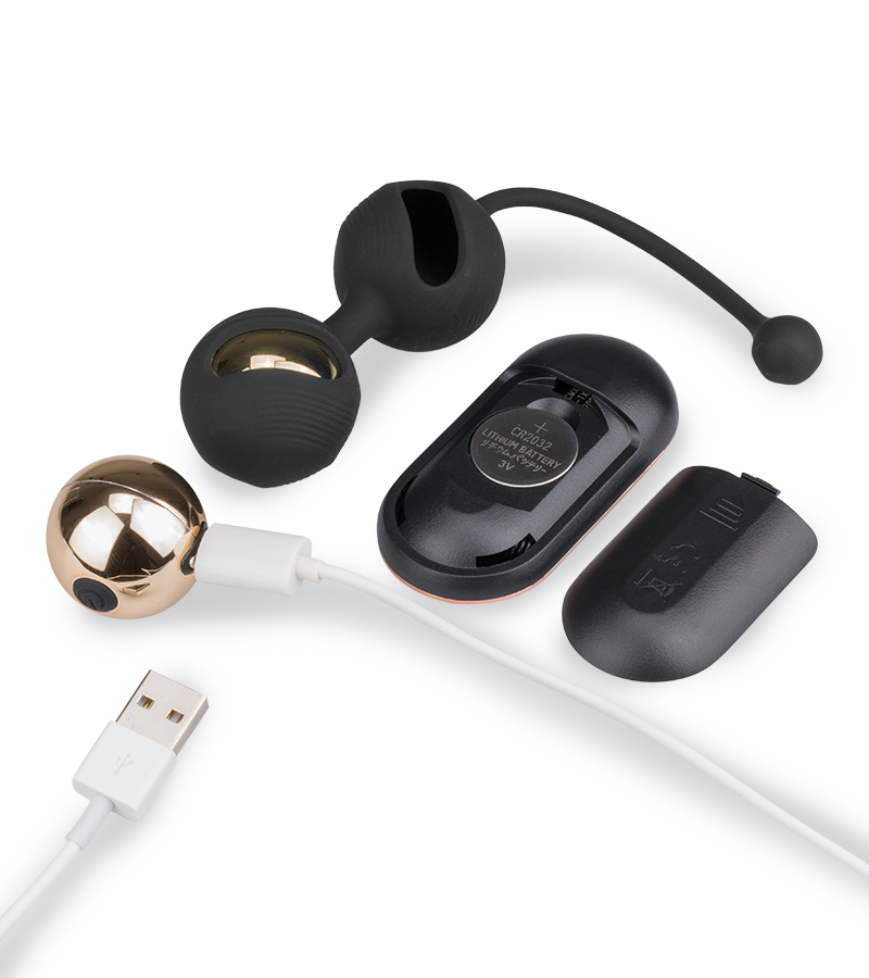 Ferngesteuerte Liebeskugeln mit Vibration Flash