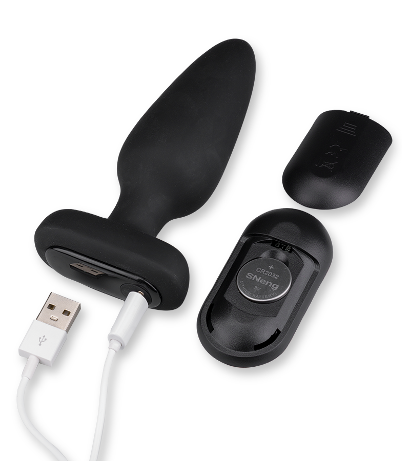 Ferngesteuerter Analplug mit Vibration Mars