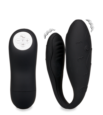 Ferngesteuerter Paar-Vibrator Lov'Inside™ – Schwarz
