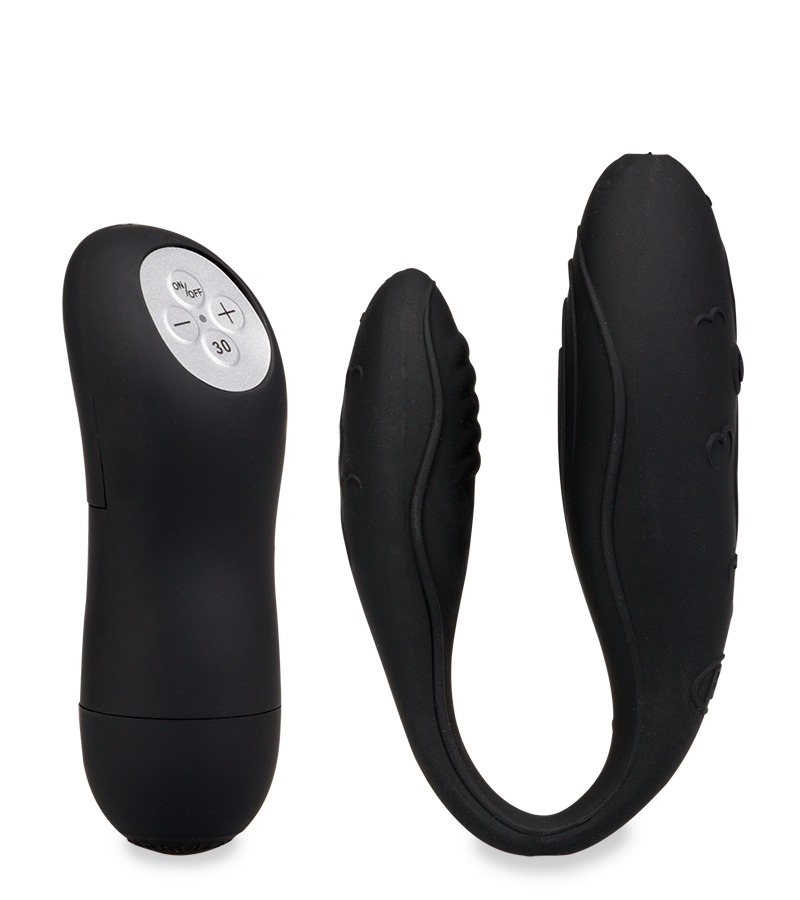 Ferngesteuerter Paar-Vibrator Lov'Inside™ – Schwarz
