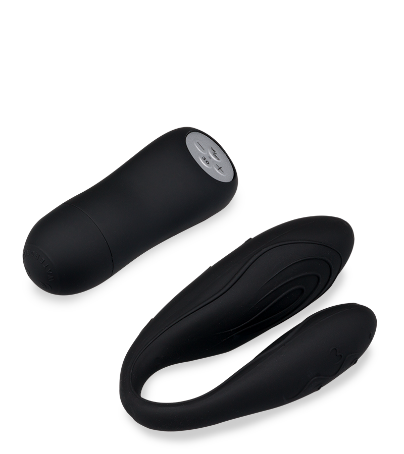 Ferngesteuerter Paar-Vibrator Lov'Inside™ – Schwarz