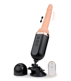 Ferngesteuerter Stoßdildo mit Vibration und Saugnapf Owen