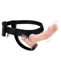 Laden Sie das Bild in den Galerie-Viewer, Ferngesteuerter Umschnallvibrator mit Innendildo