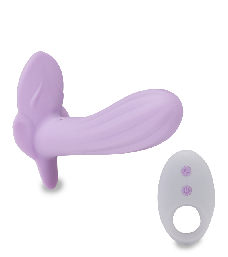 Ferngesteuerter Unterhosen-Vibrator mit Heizung Bella