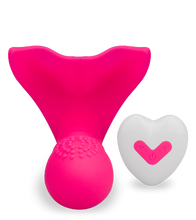 Laden Sie das Bild in den Galerie-Viewer, Ferngesteuerter Vibro-Slip mit genopptem Innendildo