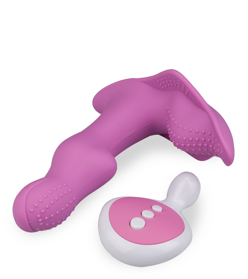 Ferngesteuerter Vibro-Slip mit Innendildo