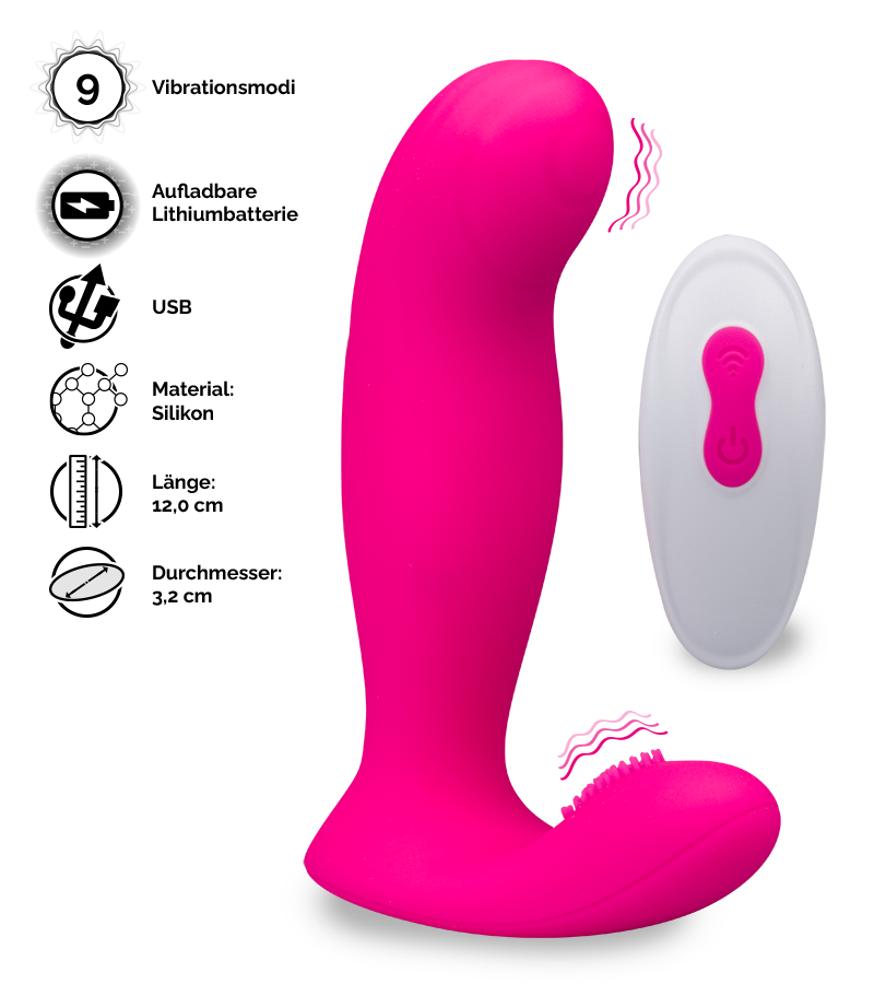 Ferngesteuertes Prostata-Massagegerät Lust