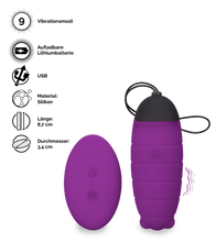 Laden Sie das Bild in den Galerie-Viewer, Ferngesteuertes Vibro-Ei Baby Bee