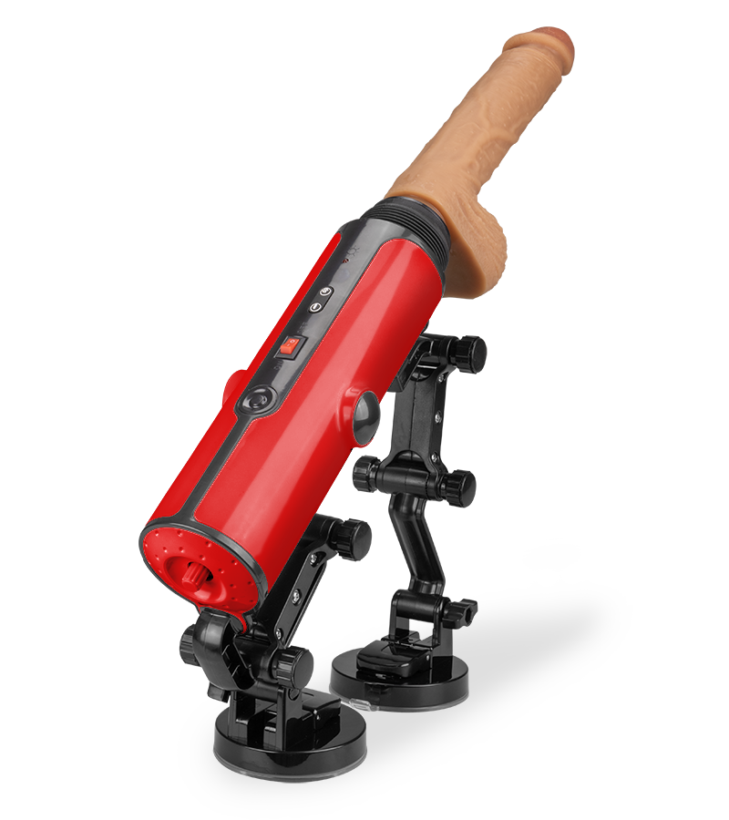 Fickmaschine mit Heizdildo und Dildovibrator